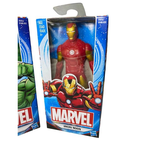 Marvel Lot Of 4 Action Figures 6” Captain America, Hulk, Ironman, Black Panther - Picture 4 of 8